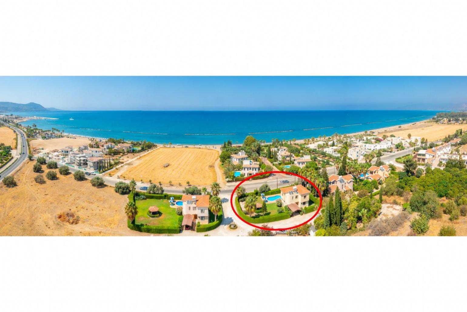 Villa Halima Fostira Polis Ngoại thất bức ảnh